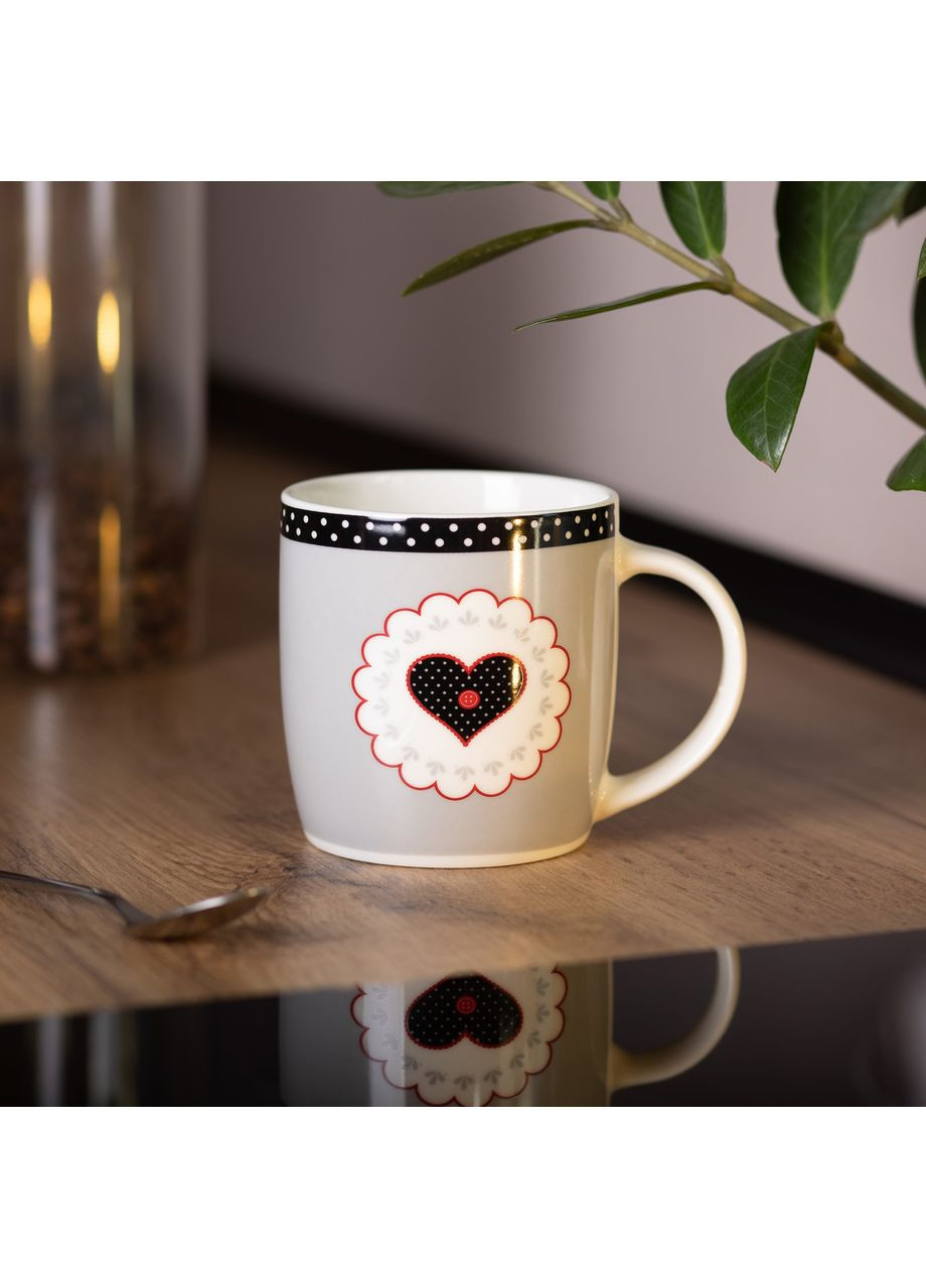 Чашка керамическая 400 (мл) для чая и кофе Liling Rongxiang Ceramic (360454853)