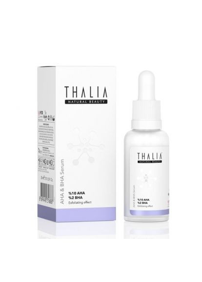 Відлущуюча сироватка для обличчя з AHA-BHA кислотами, 30 мл Thalia (280901926)