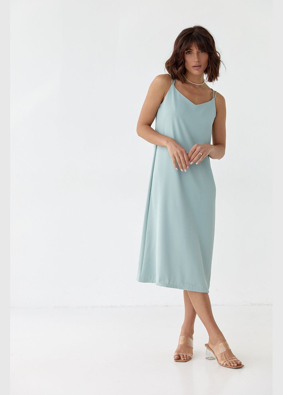 Жіноча сукня-комбінація на тонких бретелях 1935 Lurex (281330011)
