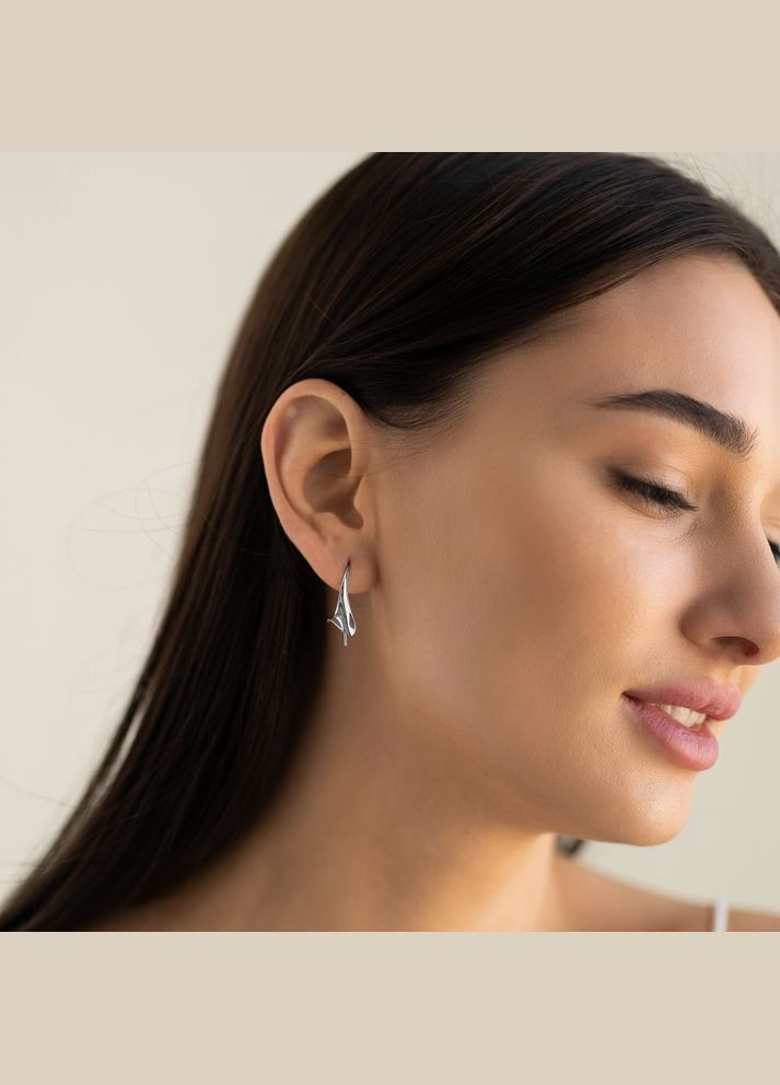 Cерьги Полёт фантазии Minimal (338795675)