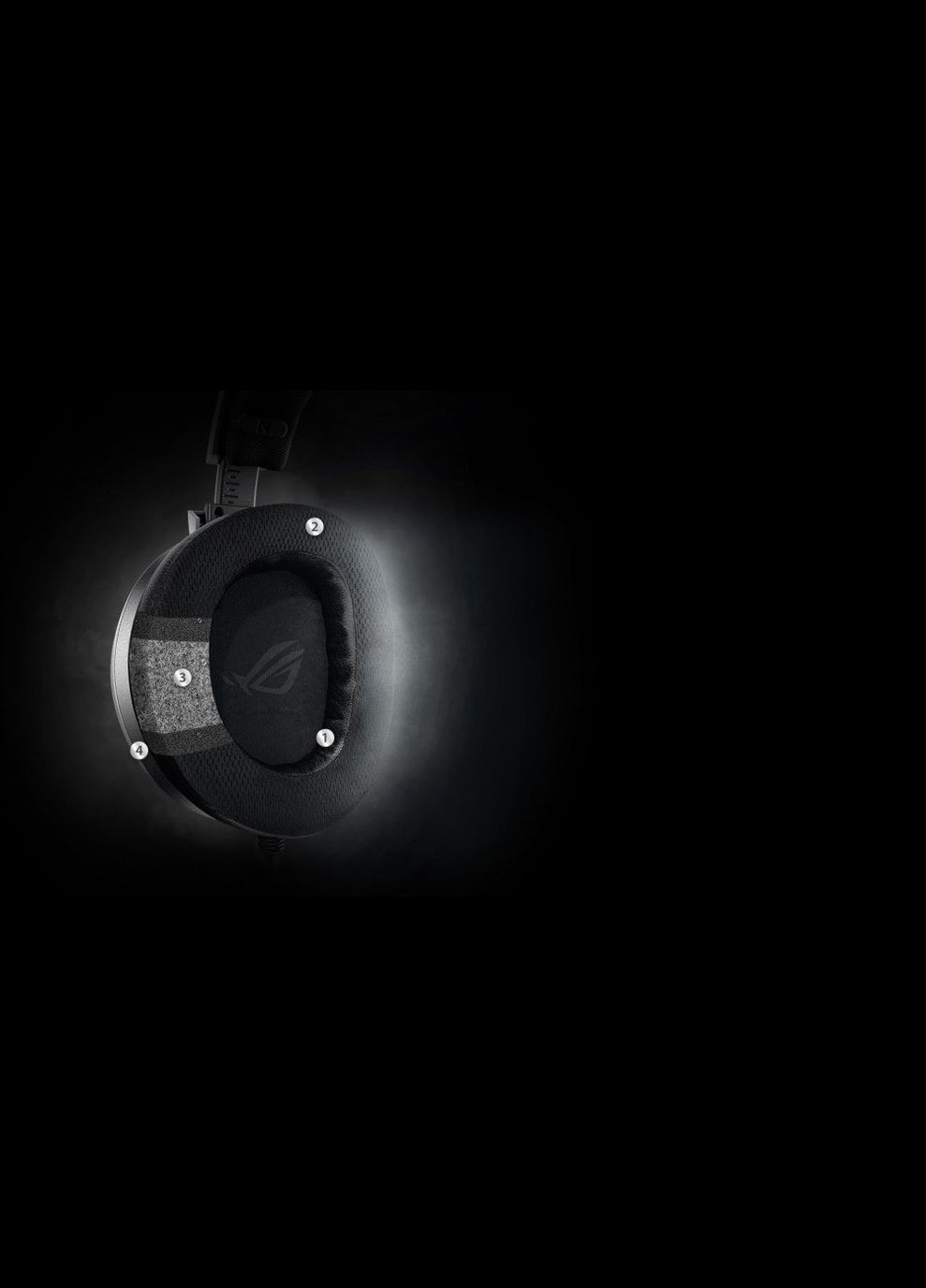 Гарнитура ROG Theta Electret Black (90YH02GE-B1UA00) Asus (332960091)