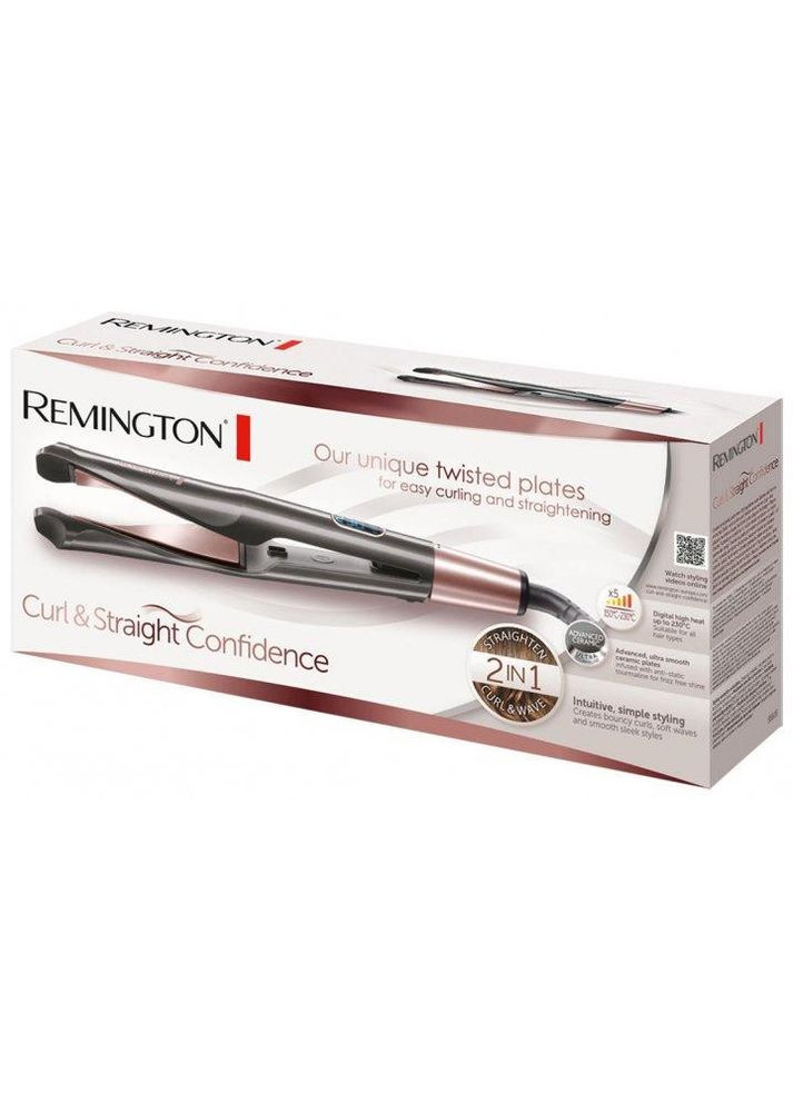 Щипцы для волос Curl&Straight Confidence S6606 Remington (368578731)