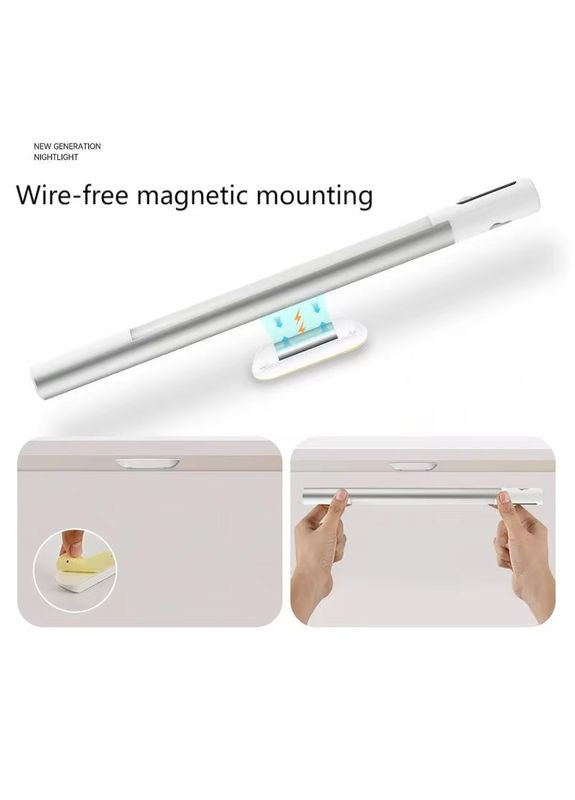 Акумуляторна LED лампа MZ-L2902 SE 1200mAh (29*27*380mm) з датчиком руху Epik (369668261)