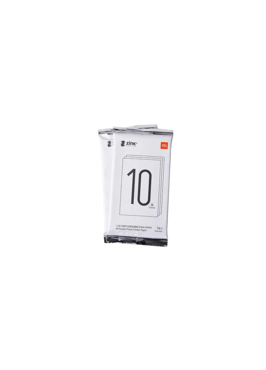 Фотопапір для принтера миттєвого друку ZINK Pocket photo printer 2x3 дюйми 20 аркушів MI (279554463)
