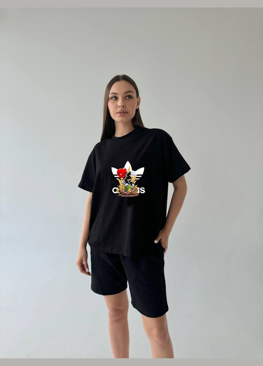 Легкая летняя оверсайз футболка с лого Vakko (294560336)