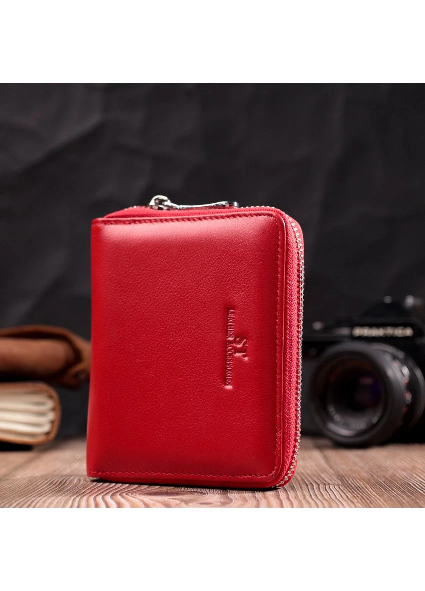 Симпатичный женский кошелек из натуральной кожи 22448 st leather (394032463)