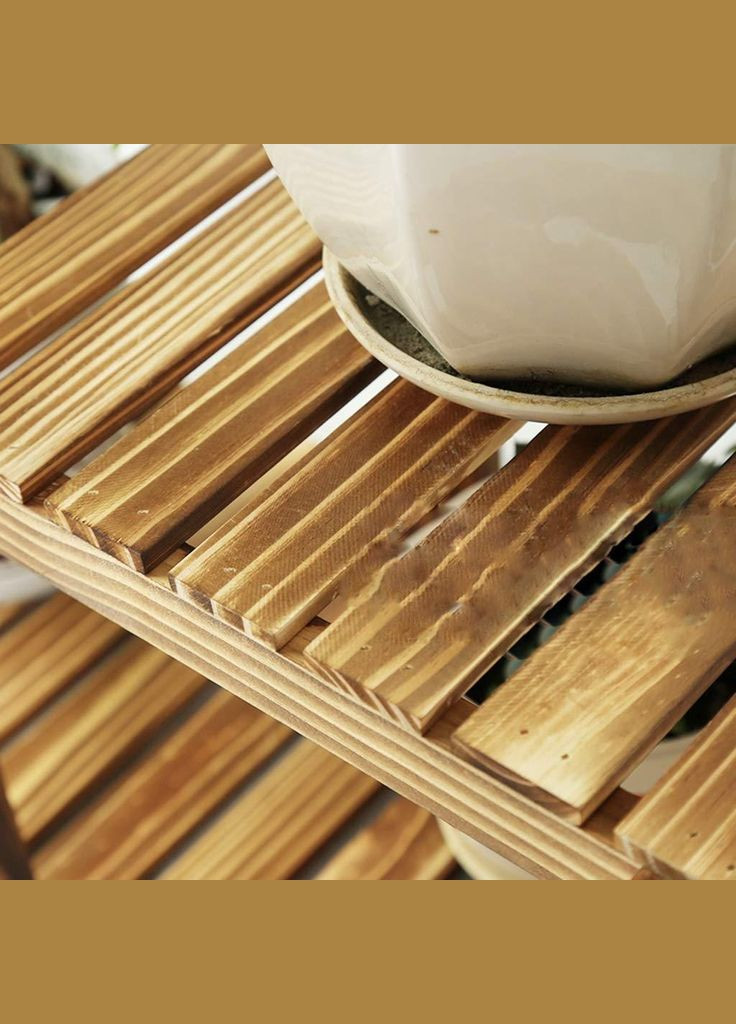 Подставка для цветов из дерева Да-Назаре мускат (ЦВТ-009307) No Brand (328230244)