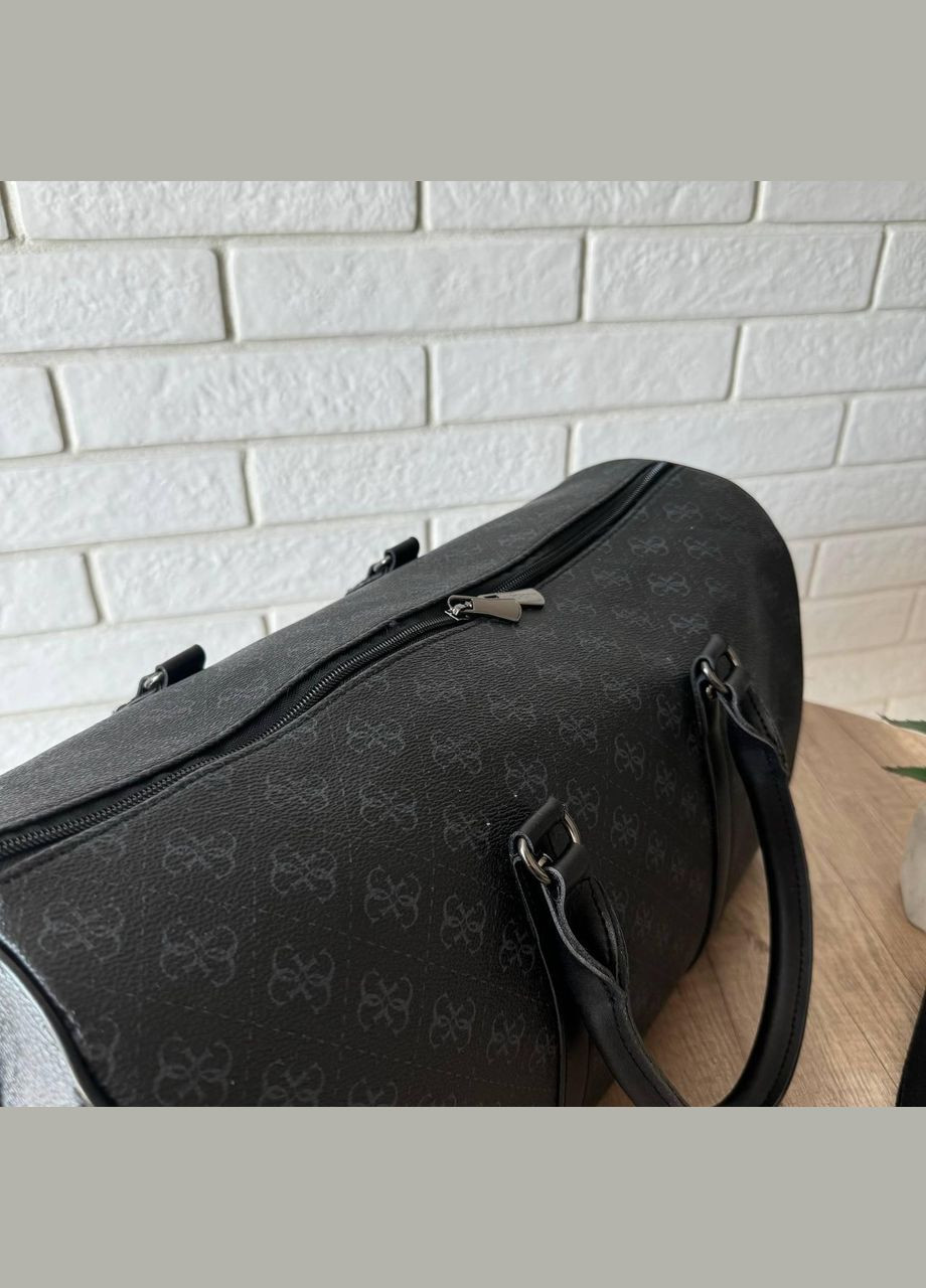 Велика жіноча сумка для фітнесу та подорожей з плечовим ременем чорна (sku_1616) No Brand (330575749)