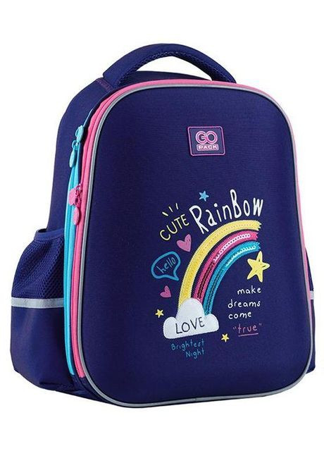 Рюкзак Education полукаркасный GO24-165M-1 Cute Rainbow GoPack (369627584)