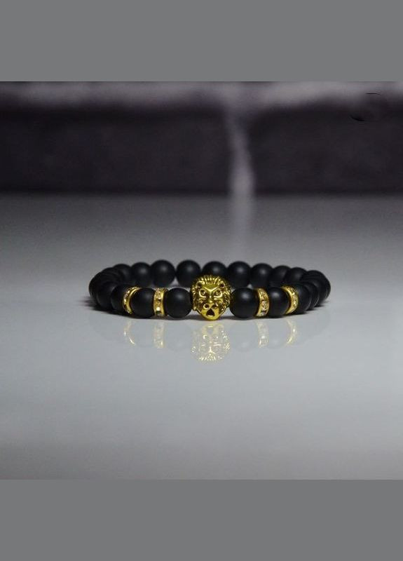 Браслет из шунгита вулканического камня LION лев со львом вулканический камень No Brand (340275878)