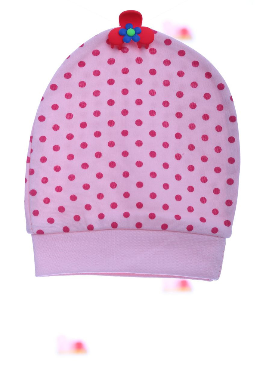 Розовый демисезонный комплект с шапочкой для девочки интерлок с птичкой розовый 62 см (28758) BABYKROHA