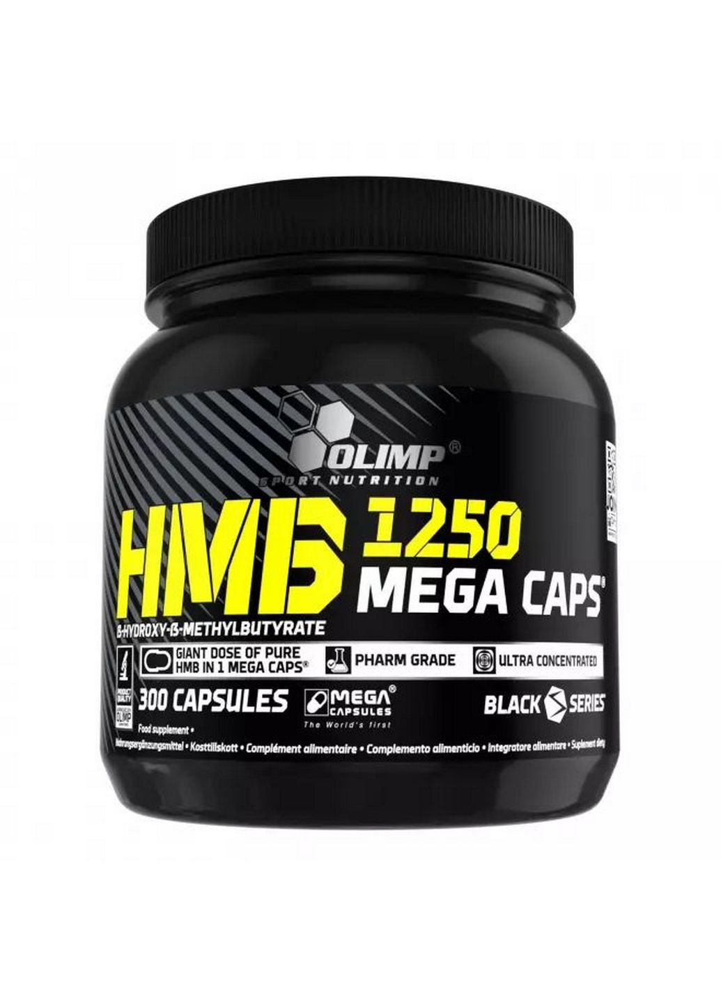 Послетренировочный комплекс HMB 1250 Mega Caps, 300 капсул Olimp (294928840)