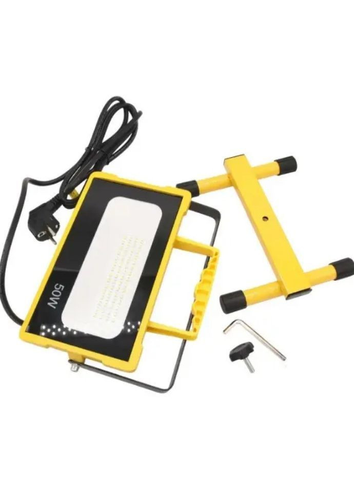 Светодиодный рабочий прожектор Olafus 50W световой поток 5000 лм, 2 режима яркости, IP65 водозащита (2104618903) No Brand (372466560)