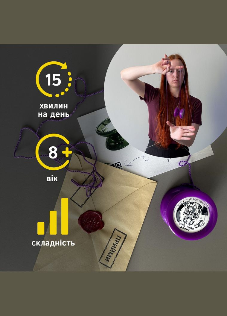 Йо-йо профессиональное пластиковое unresponsive yo-yo No Brand (364502689)