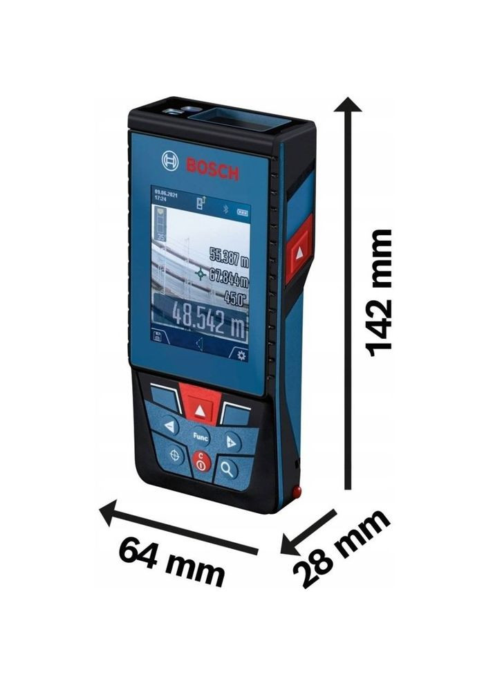 Лазерный дальномер Professional GLM 100-25 C (0.601.072.Y00) Bosch (330781289)