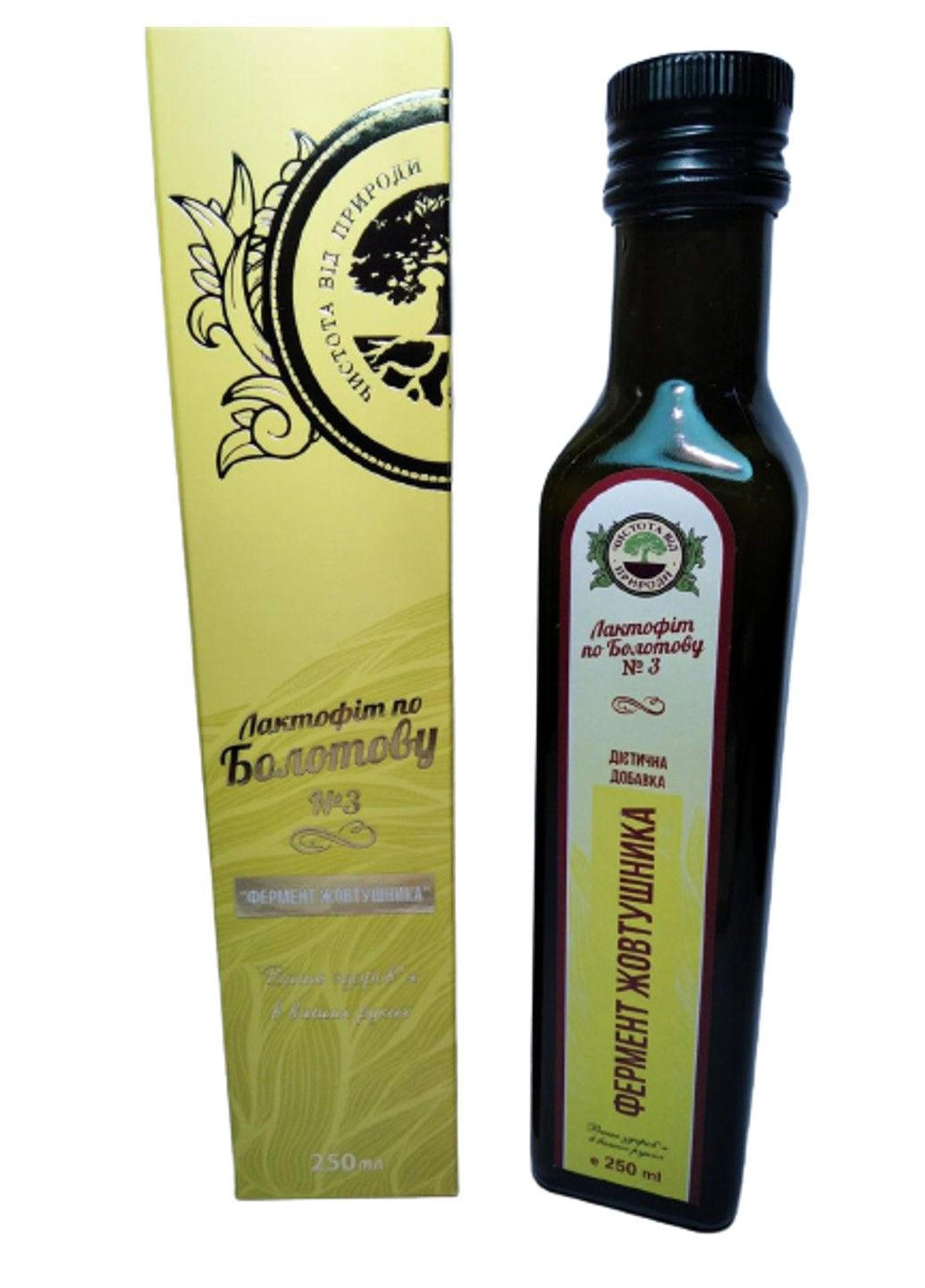 Лактофит по Болотову № 3 Фермент Жовтушника для серцево-судинної системи 250 мл Центр Болотова (316654943)