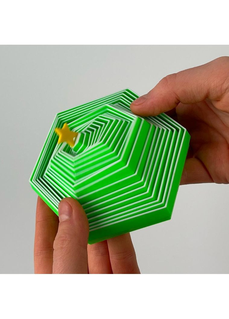 Фиджет «Елка-выпадка» — новогодняя антистресс игрушка No Brand (366072761)