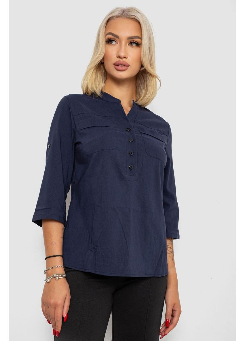 Синіти блуза однотонна,, 230r97 Ager