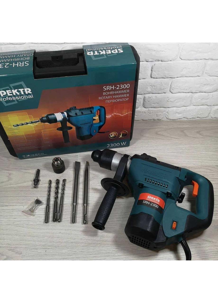 Перфоратор Spektr бочковий SRH-2300 Ватт з рег обертів СПЕКТР (364254987)