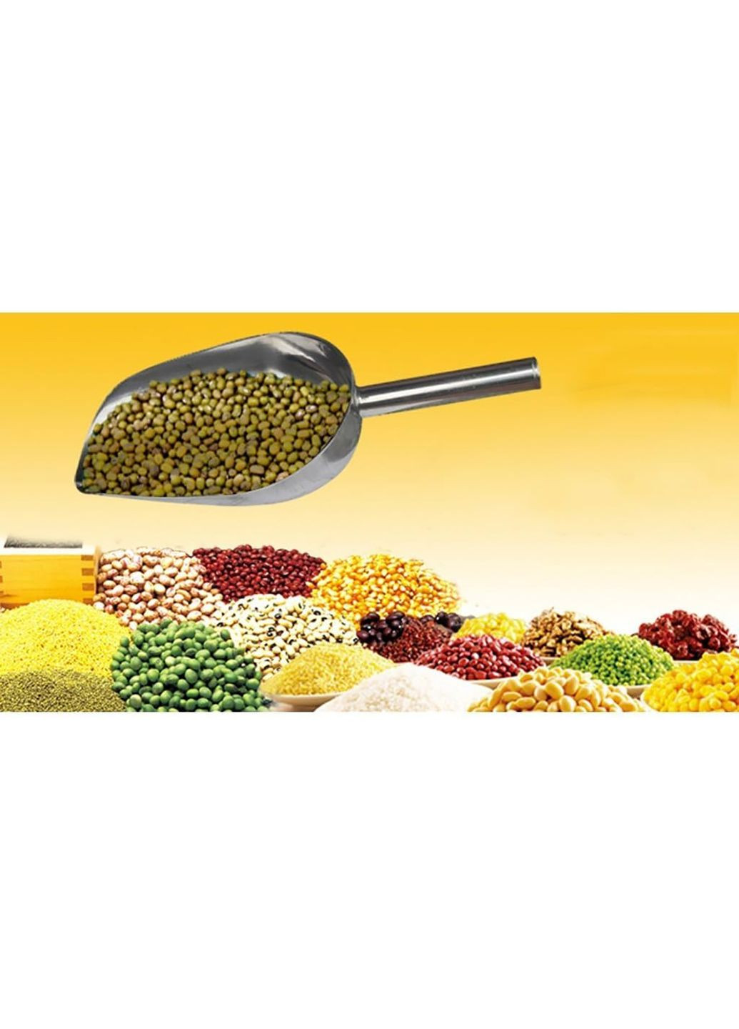 Комплект из 2 совков алюминиевых для льда, сахара, специй и сыпучих продуктов 26.5 и 21.5 см Kitchen Master (297829824)