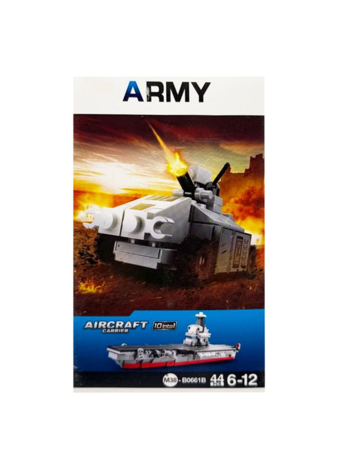 Дитячий конструктор "Aircraft carrier" M38-B0661-2, 44 деталі Bambi (363820548)