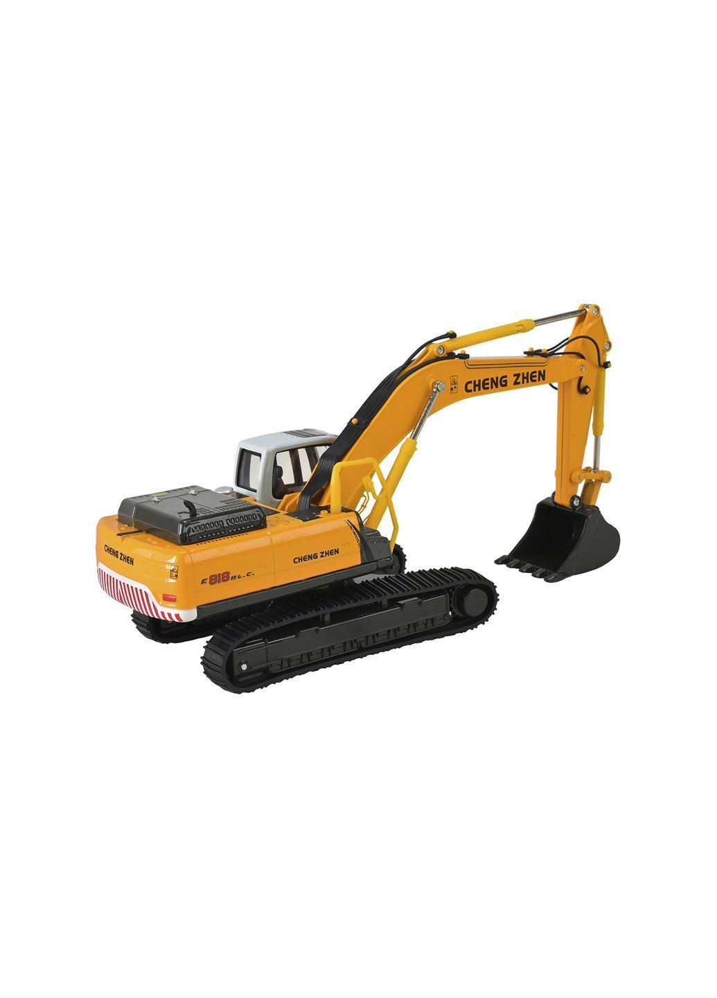 Строительная техника металлическая – Экскаватор в масштабе 1:50 цвет разноцветный ЦБ-00289176 АВТОПРОМ (370499648)
