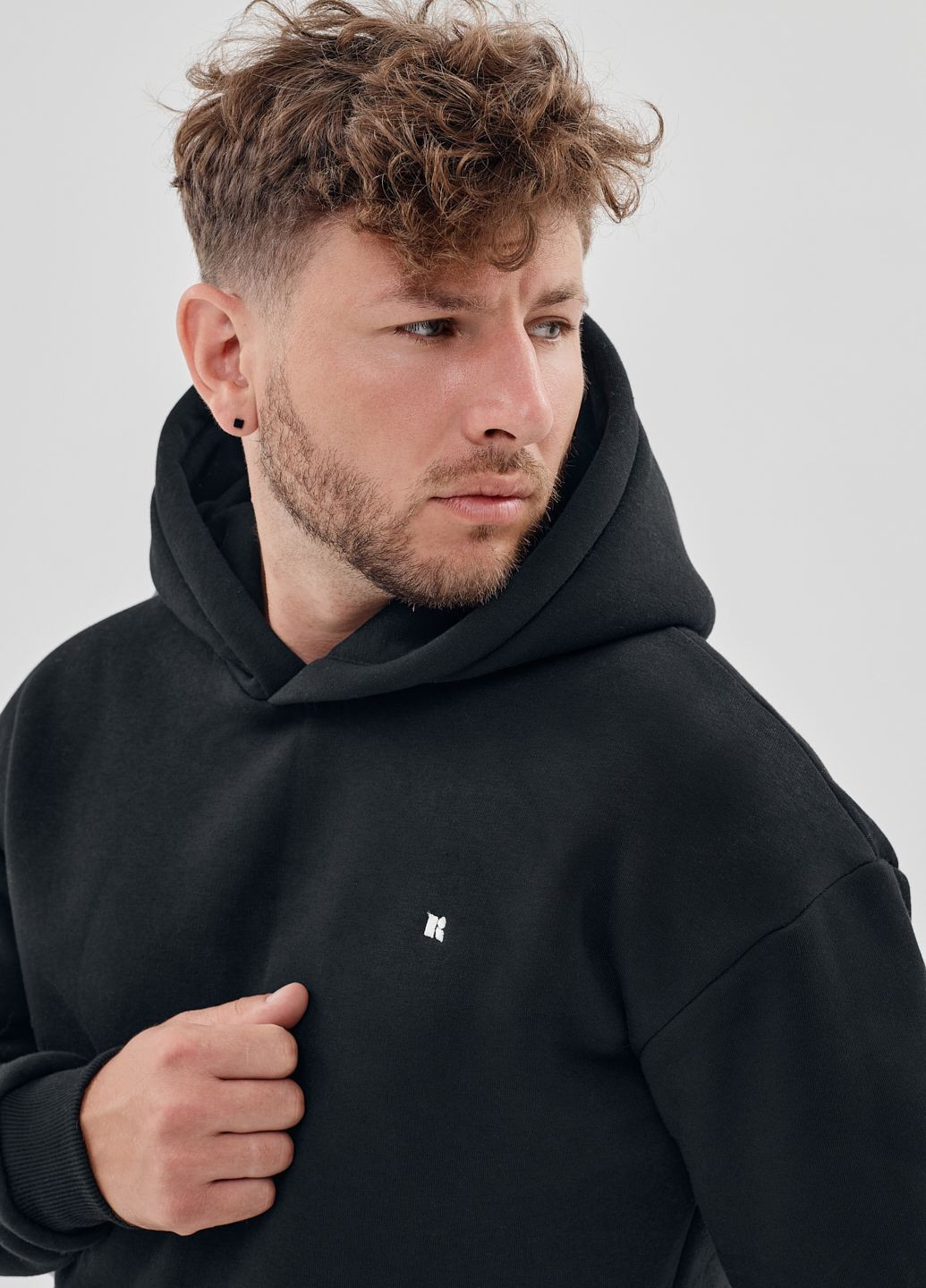 Чоловічий спортивний костюм флісовий з капюшоном Kindamor Frosted (362311110)