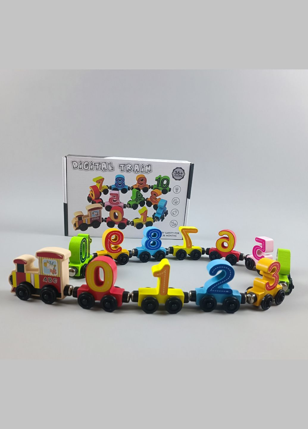 Магнитное влечение цифры С61400 Fun Game (361409568)