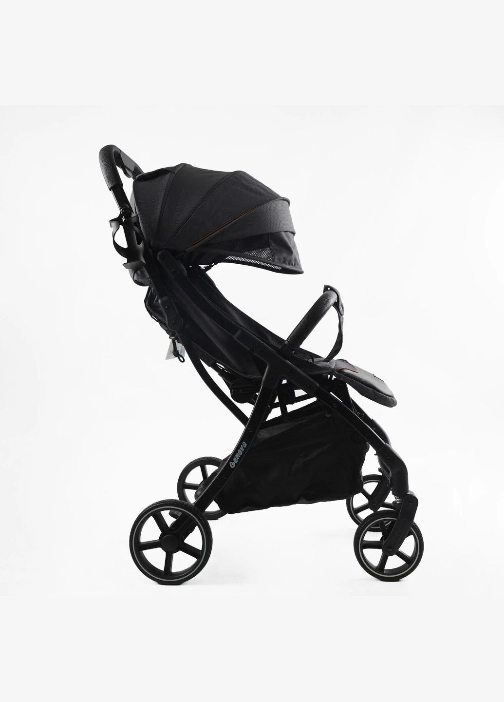 Прогулянковий візочок дитячий Geneva GN-277 алюмінієва рама телескопічна ручка. Grey (176356) Joy (340911381)