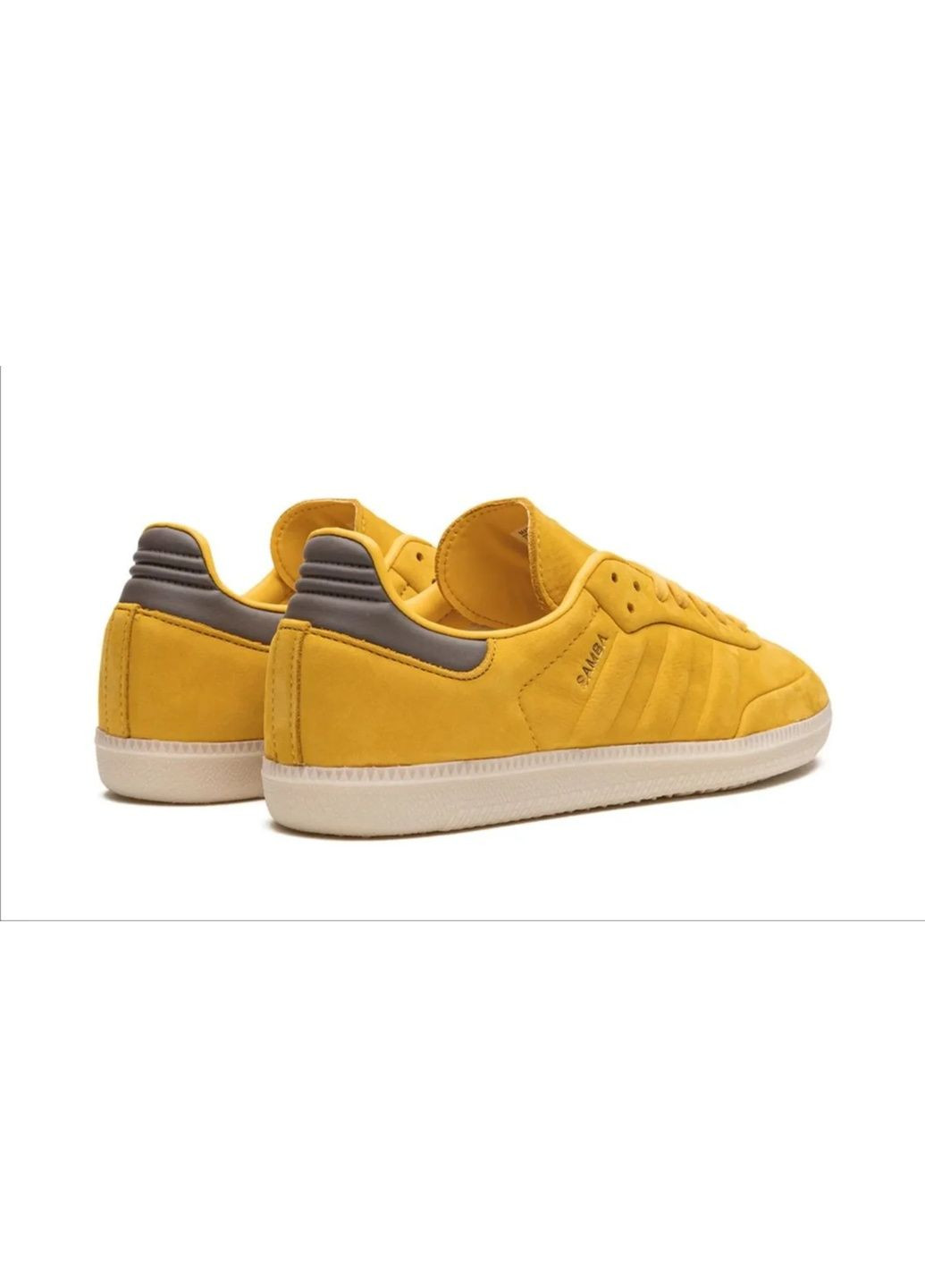Желтые кроссовки мужские samba yellow ig7601 adidas