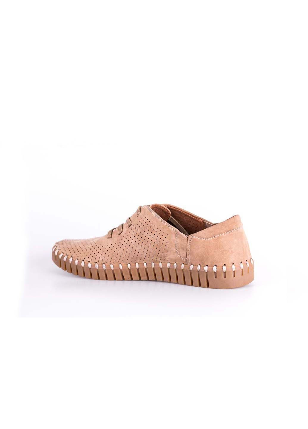 Бежевые мокасины Prime Shoes