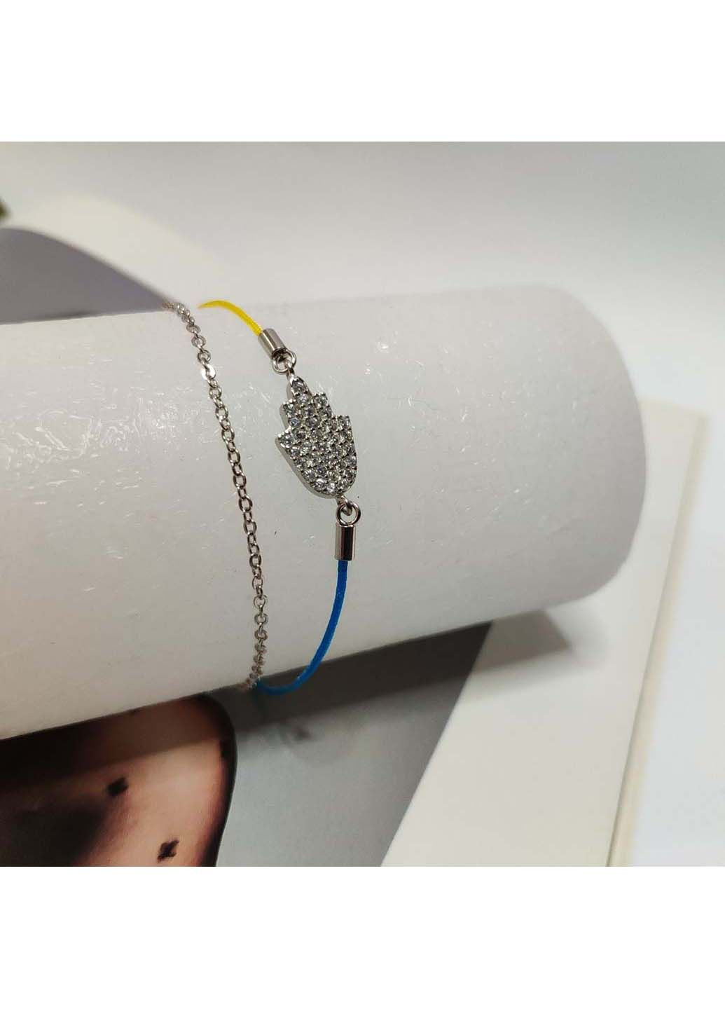 Серебряный браслет с фианитами (2133865) 17-20 Silver Breeze (317782223)