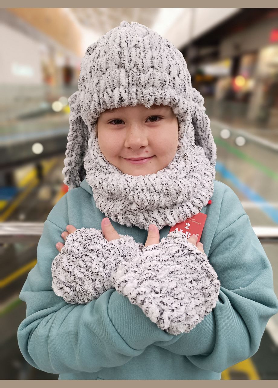 686-шапка-балаклава с ушками 2 Льва (354331544)