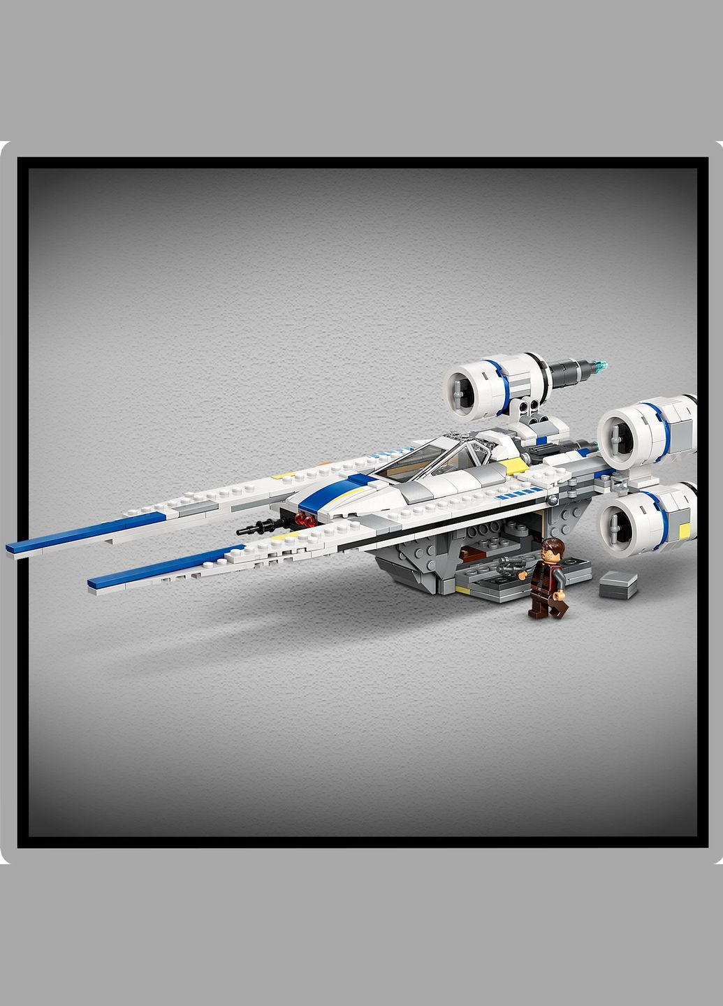 Конструктор Star Wars Повстанческий истребитель U-Wing 594 детали (75399) Lego (339781438)