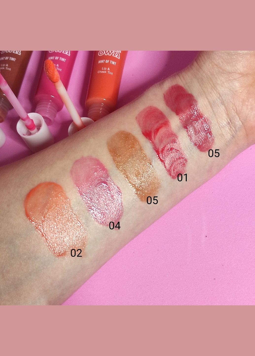 Оттеночный бальзам для губ Hint of Tint Lip & Cheek - 06 Models Own (299666864)