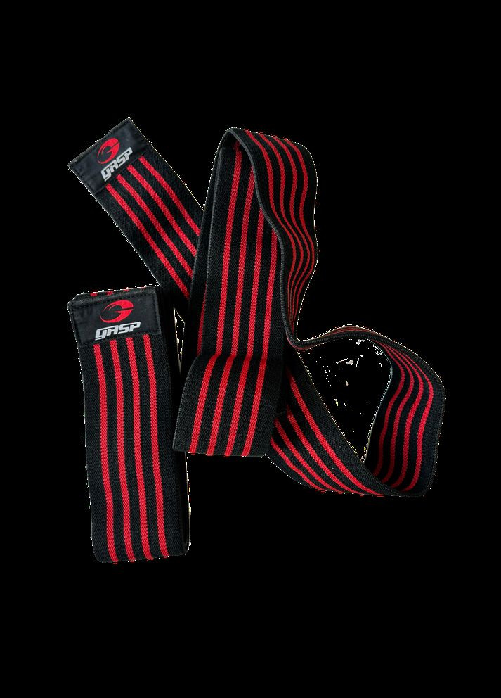 Бінти колінні Knee wraps Black/Red 2 м Gasp (348138854)