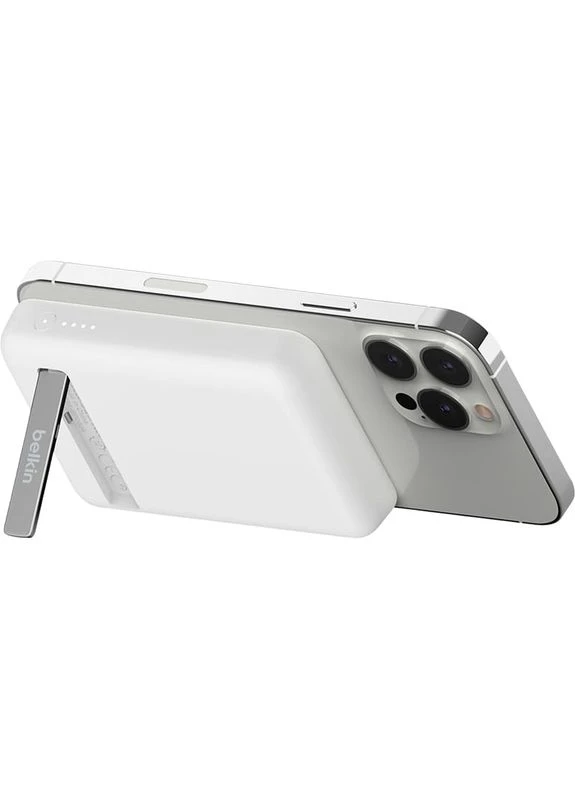 Powerbank Magnetic Wireless 5000mAh 10W White (BPD004BTWT) Belkin (399512969)