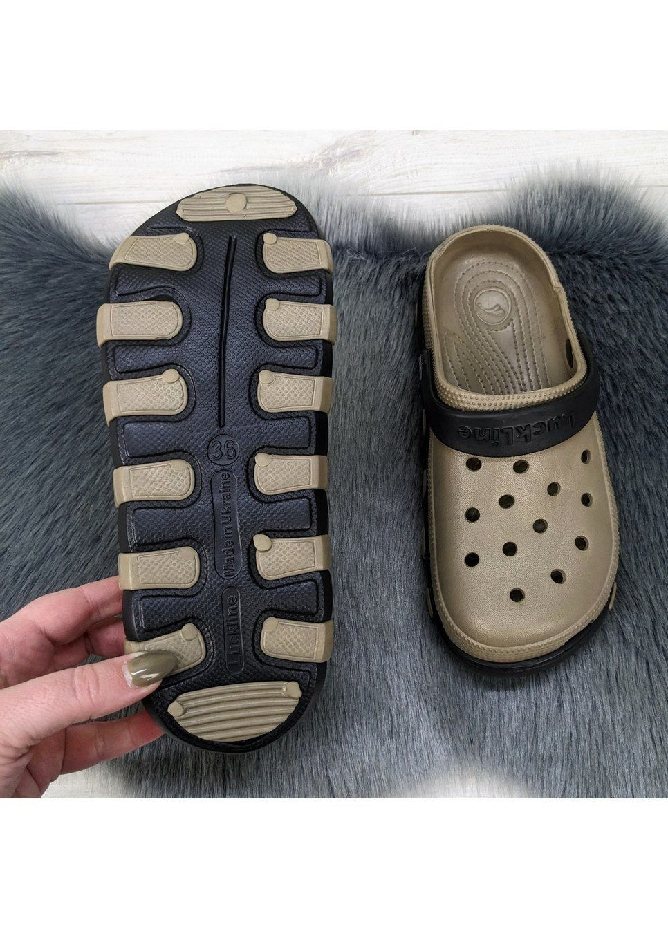 Сабо кроксы женские пена Fashion (294749839)