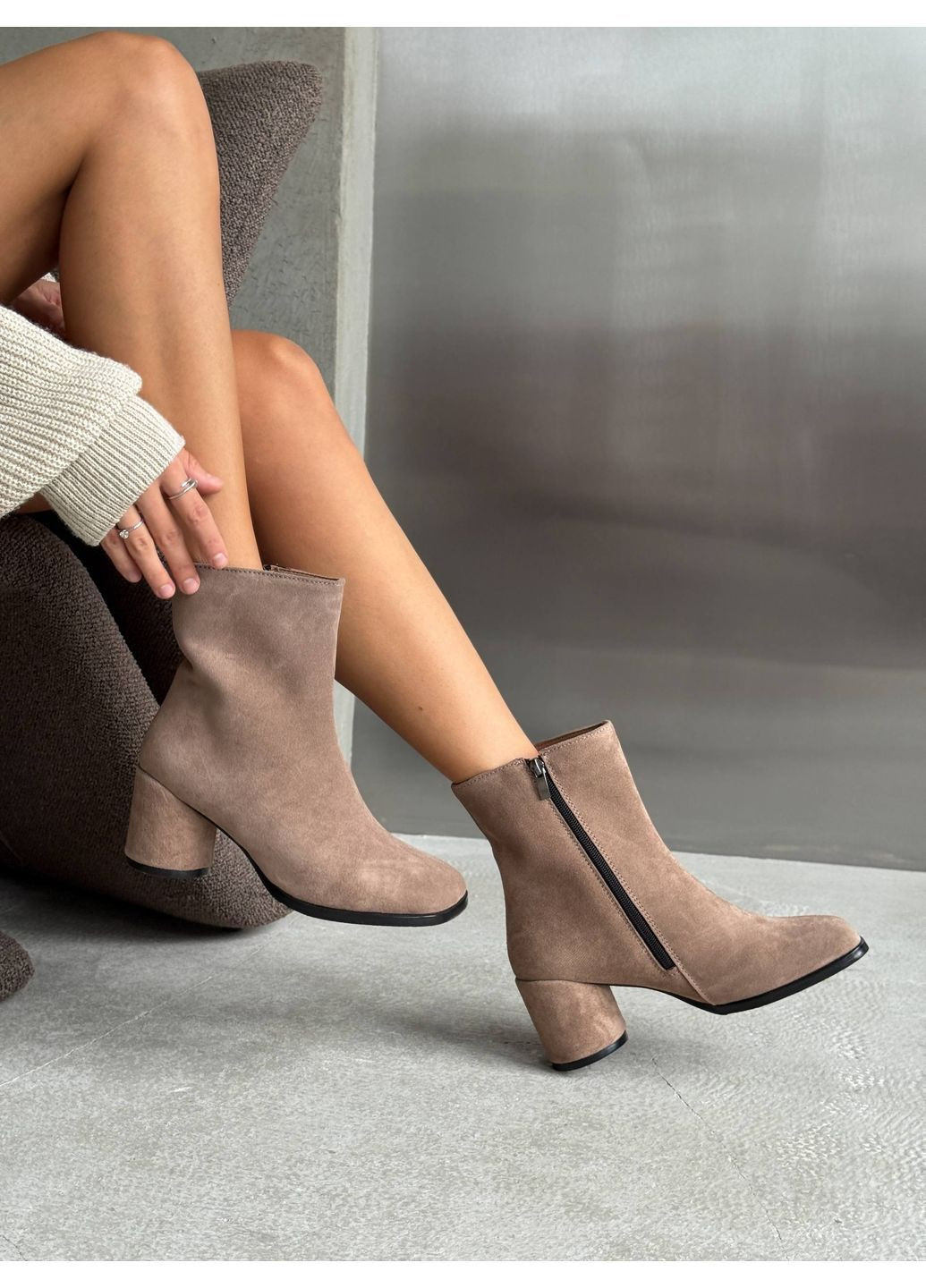 Бежеві демісезонна демісезонні анатомічні ботильйони Helen