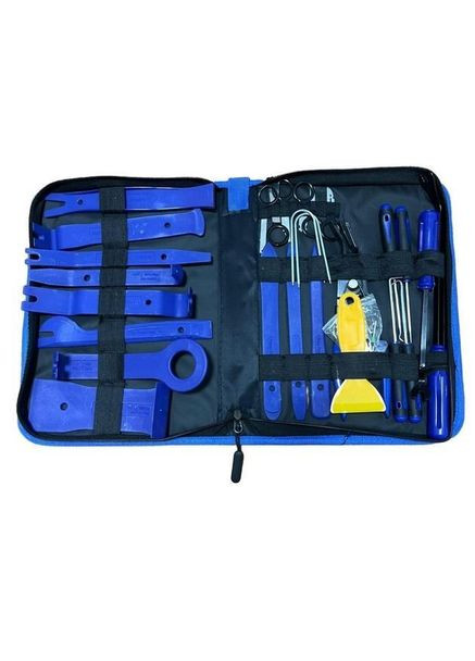 Набор автомобильных съемников 38 в 1 инструменты для разборки салона в чехле синий (R051524) Bluefield (351898816)
