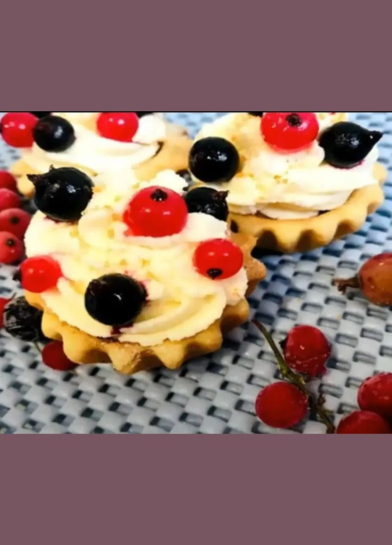 Металева форма для випікання тарталеток кошика на газі у вінтажному стилі + подарунок No Brand (342384841)