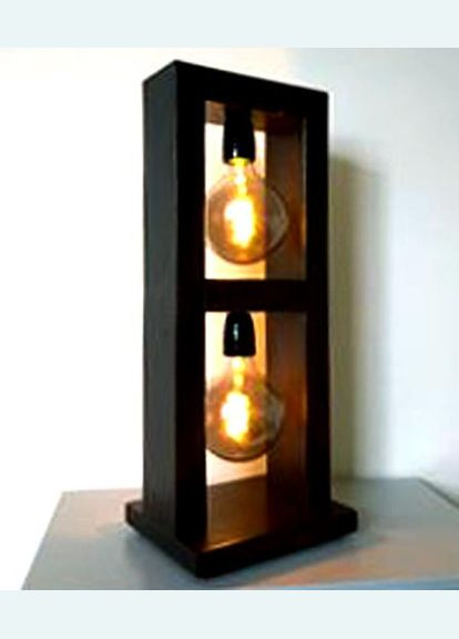 Светильник напольный из дерева Мелвуд венге (НПС-002612) No Brand (328078819)