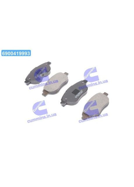 Колодка торм. диск. PEUGEOT 307 передн. (пр-во SANGSIN) SP2073 HI-Q (364975654)