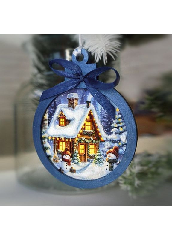 Творчий набір для створення 3-х ялинкових прикрас "Fairytale Christmas" FDCKW-051 Bambi (363175082)