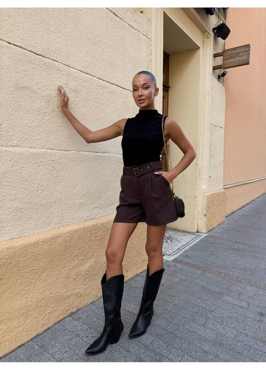 Шорти женские однотонные Style Point (354941058)