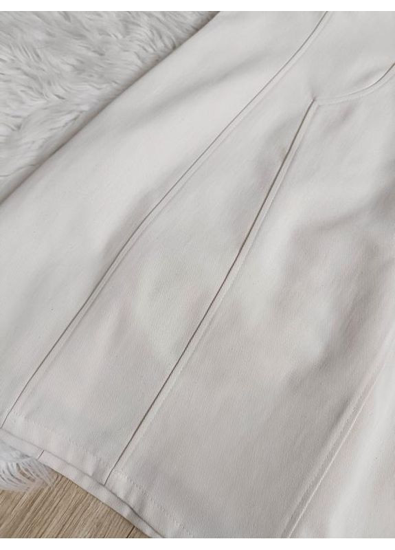 Білий коротка комбінована сукня Zara