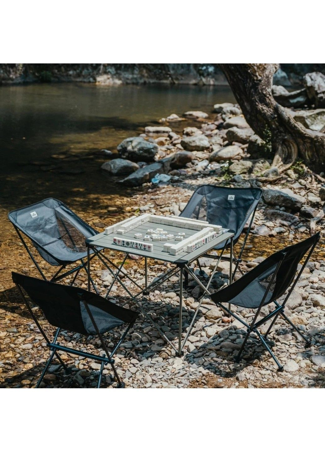 Складной стол CNK2450JJ013, L, алюминий, серый Naturehike (370666275)