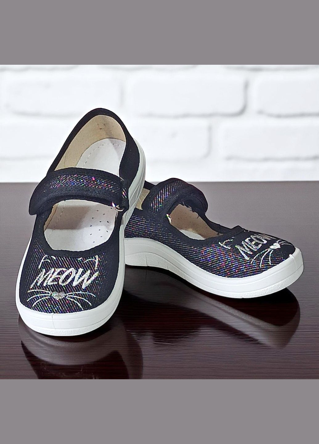 Тапочки ортопедичні до школи на липучках для дівчини змінне взуття Waldi (342716020)