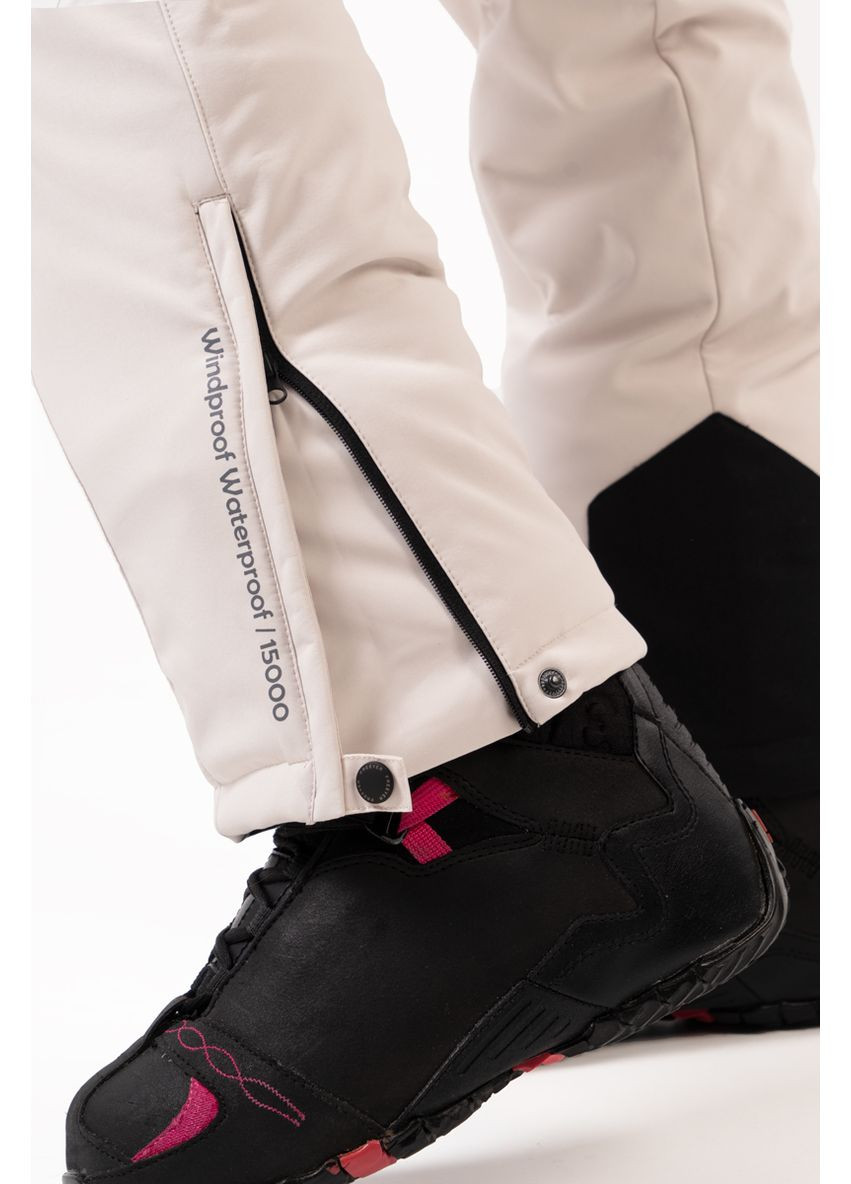 Женские горнолыжные штаны NF 21655 бежевые Freever (372506703)