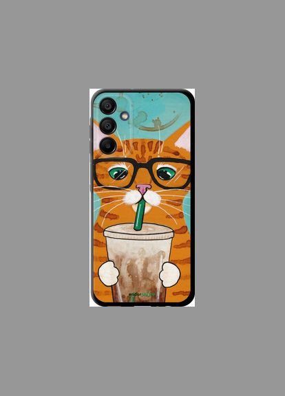 Чохол на Samsung Galaxy A15 Зеленоокий кіт в окулярах "4054b-3357-2448" Endorphone (362604728)